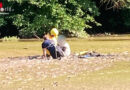 D: Kind in Mettmann aus schlammiger Notlage gerettet
