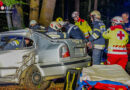 Stmk: Pkw mit vier Personen in Waldstück in Kinsdorf in Gnas verunfallt