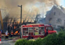 Schweiz: Brand zerstört Wohnhaus und beschädigt Nachbargebäude in Seewen → vier Personen medizinisch betreut