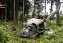 Oö: Großübung der F-KAT Bereitschaft Braunau bei simuliertem Wald-Großbrand