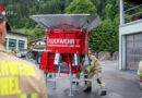 Tirol: Sandsackfüllung für den Katastrophenschutz im Bezirk Kitzbühel