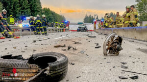 O: Geisterfahrer-Unfall auf der A1 bei Mondsee