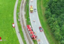 Schweiz: Unfall mit 60-Tonnen-Kran führt bei Fideris zu Bahnsperrung