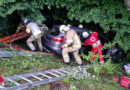 Tirol: Anspruchsvolle Einsatzübung von Feuerwehr und Rotem Kreuz auf der B181 Achenseebundesstraße