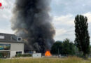 Schweiz: Brand mit Explosion durch Feuerwerkskörper erschüttert Firmenareal in Breitenbach
