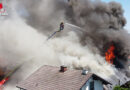 Nö: Wohnhausbrand in Thaya → über 100 Kräfte im Einsatz