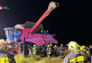 Nö: Entstehungsbrand an Mähdrescher in Nappersdorf-Kammersdorf