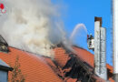 Bayern: Dachstuhlbrand in Göggingen