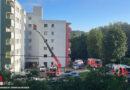 Oö: Wohnungsbrand in Leonding: Eine Person gerettet, ein Hund verendet