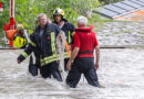 Nö: Dramatische Szenen → Mutter und Sohn aus Hochwasser-Donau-Nebenarm bei Rossatz-Arnsdorf (NÖ/ Bez. Krems) gerettet