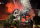 Schweiz: Nächtlicher Brand zerstört Einfamilienhaus in Uezwil
