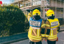 D: Schwelbrand am Dach einer Baustelle