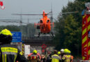 D: Schwerer Verkehrsunfall auf der A42 – Motorradfahrer verletzt