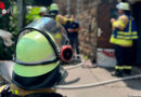 D: Starke Rauchentwicklung bei rasch gelöschten Kellerbrand