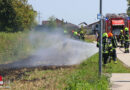 Oö: Flurbrand in Marchtrenk sorgte für Einsatz zweier Feuerwehren