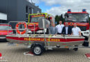 D: Unimog-TLF 2000, LF20-KatS, Ford Kuga (KdoW) und Rettungsboot für die Stadt Leichlingen
