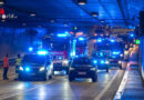 Nö: Großeinsatz im S1-Tunnel Vösendorf nach Lkw-Auffahrunfall mit vier Sattelkraftfahrzeugen