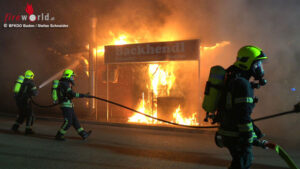 N: Klrung einer Brandstiftung an Lokal in Baden ? Festnahme