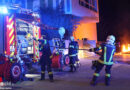 Oö: Brennender Altpapier-Container in Thalheim bei Wels