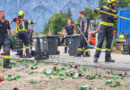 Oö: Scherbenmeer nach Ladegut-Verlust in Bad Goisern