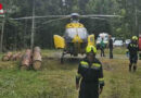 Stmk: Forstunfall in Langenwang → Rettung per Hubschrauber