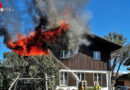 Schweiz: Flarzhaus in Laupen teilweise in Vollbrand