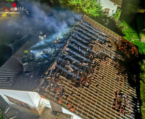 Schweiz: Blitz setzt Wohnhaus in Luzern in Brand