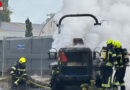 Schweiz: Brand eines Dumpers in Weinfelden