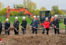 D: Spatenstich für den Neubau des Feuerwehrhauses in Stuttgart Münster