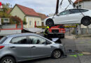 Bgld: Bergearbeiten nach Sachschadenunfall in Mattersburg