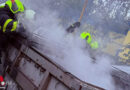 Stmk: Containerbrand in Langenwang rasch gelöscht