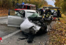 D: Technische Rettung nach Kollision Pkw und Lkw bei Schermbeck erforderlich