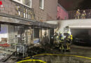 D: Brand von Abfallcontainern greift auf Fassade über → 13 Personen aus Mehrfamilienhaus in Essen gerettet