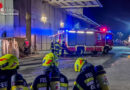Stmk: Trocknungsanlagenbrand in Fladnitz im Raabtal → 9 Wehren im Einsatz