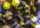 Oö: Metallpfählung und unter Metall klemmende Personen → Einsatzübung mit Deja vu