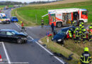 Oö: Eingeklemmte Frau bei Pkw-Kreuzungsunfall auf der L 564 in St. Florian