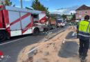 Ktn: Verkehrsunfall in Villach → Lkw kollidiert mit Kleintransporter