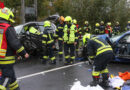 Oö: Vier teils Schwerverletzte bei Frontalcrash zweier Autos