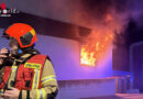 Sbg: Offener Wohnungsbrand in Mittersill → zwei Personen über Drehleiter gerettet