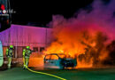 D: Nächtlicher Autobrand in Detmold