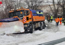 Nö: Schwierige 3-Achs-Schneepflugbergung mit zwei Seilwinden in Großmugl
