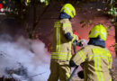 D: Vegetationsbrand auf Nachbargrundstück von Mädchen der Jugendfeuerwehr gemeldet