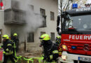 Bayern: Abbruchgebäude als Übungsobjekt →  Menschenrettung und Brandbekämpfung in Kienberg
