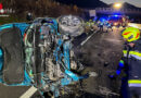 Stmk: Zwei Verletzte nach Pkw-Überschlag auf der A 9 bei Mautern