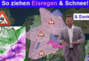 23.11.2025: So ziehen Eisregen & Schnee! Große Glätte, dann Vb-Schnee im Südosten, unwinterlich im Nordwesten