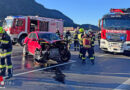 Oö: Sechs Verletzte bei Unfall mit zwei Pkw auf B 145 in Bad Ischl