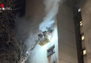Schweiz: Wohnungsbrand in Hochhaus in Gossau → eine Tote (63) und schwieriger Einsatz im 6. Stock