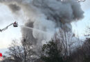 Schweiz: Millionen-Brand in Gewerbehalle in Hauptwil → Löschwasser sorgt für Fischsterben