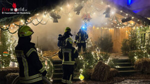 D: Bhne des Pfefferkuchenmarktes in Westerburg brannte