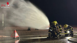 Bgld: Drei Gruppen der Feuerwehr Mattersburg meistern die Atemschutzleistungsprfung